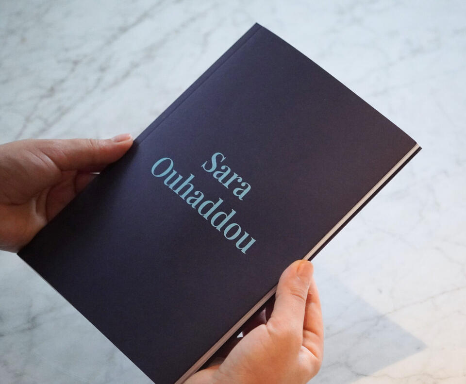 Sara Ouhaddou Livre d'exposition 